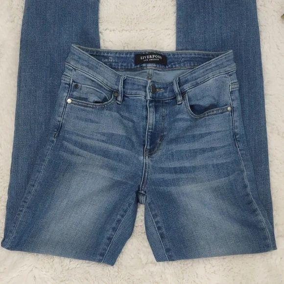 LIVERPOOL LOS ANGELES Women's Blue Jeans - Picture 15 of 17